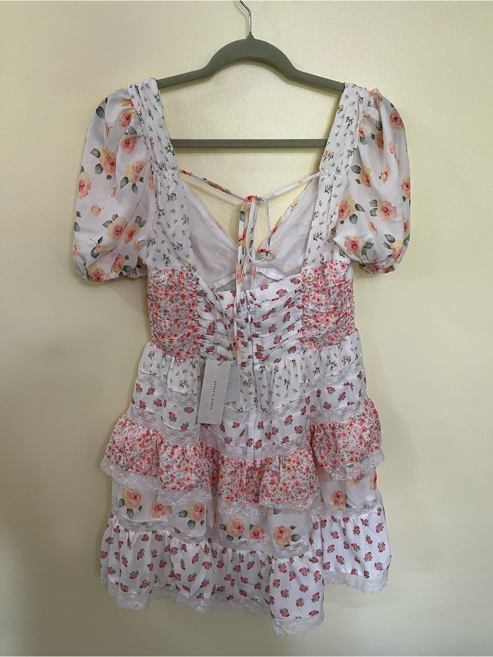 NEW Altar’d State Adley Mixed-Print Mini Dress Size S & M Available NWT - Picture 12 of 16